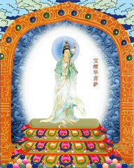 宝檀华菩萨是东方净琉璃世界八大菩萨之一