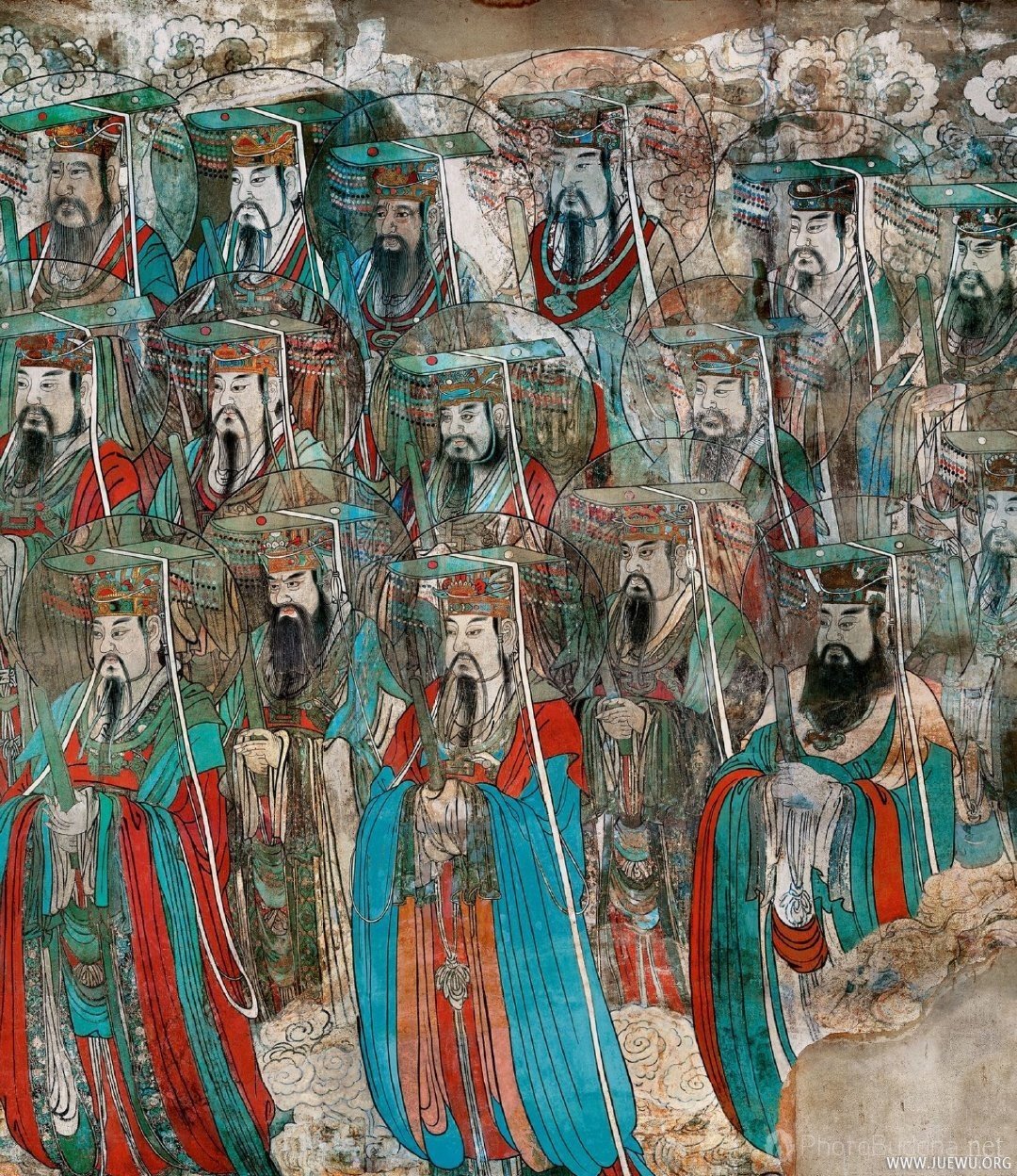 永乐宫《朝元图》壁画