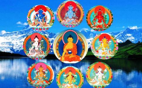 佛说受八关斋戒临终有八大菩萨接引往生净土