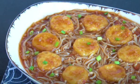 金针菇烧日本豆腐家常做法 金针菇烧日本豆腐家常做法